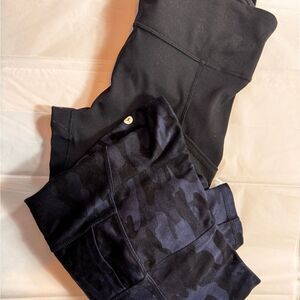 Danskin Blue Camo Leggings & Mono b Leggings